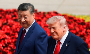 Xi surpasses Trump in "international trust"