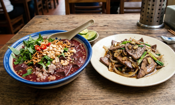 Is eating tiet canh and pig liver good for your blood?