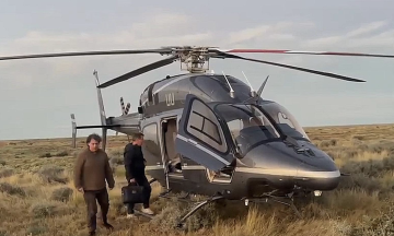 Billionaire rescues two stranded in floods with private helicopter