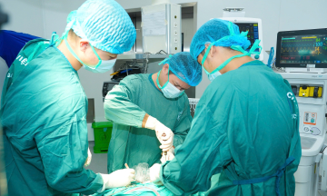 Facial reconstruction for man disfigured after container collision