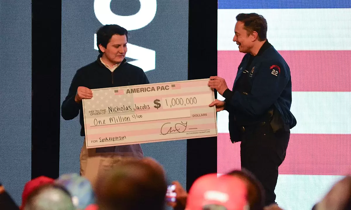 Elon Musk faces potential prosecution over voter payment campaign