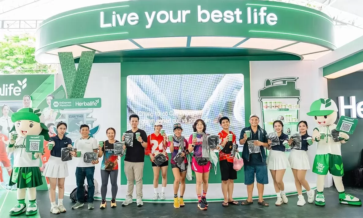 Herbalife brings many interactive activities to VM Da Nang expo