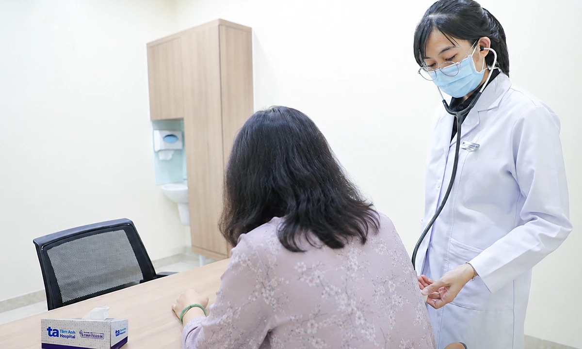 Lymph node tumor discovered after persistent cough