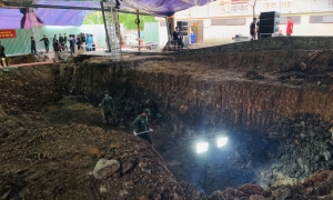 100 fallen soldiers' remains found at Le Thi Rieng Park after two weeks of excavation