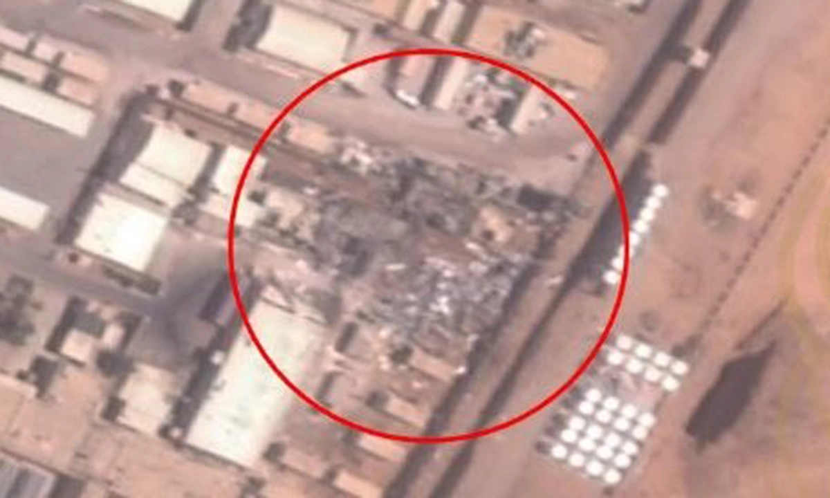 Iran releases images of 'US troop housing hit' at Jordan base