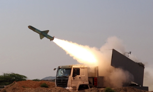 Iran claims missile launch at US ship in the Indian Ocean