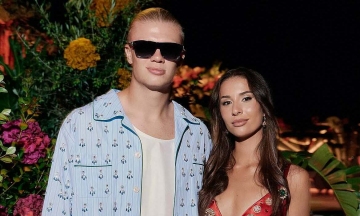 Erling Haaland attends party in pajamas