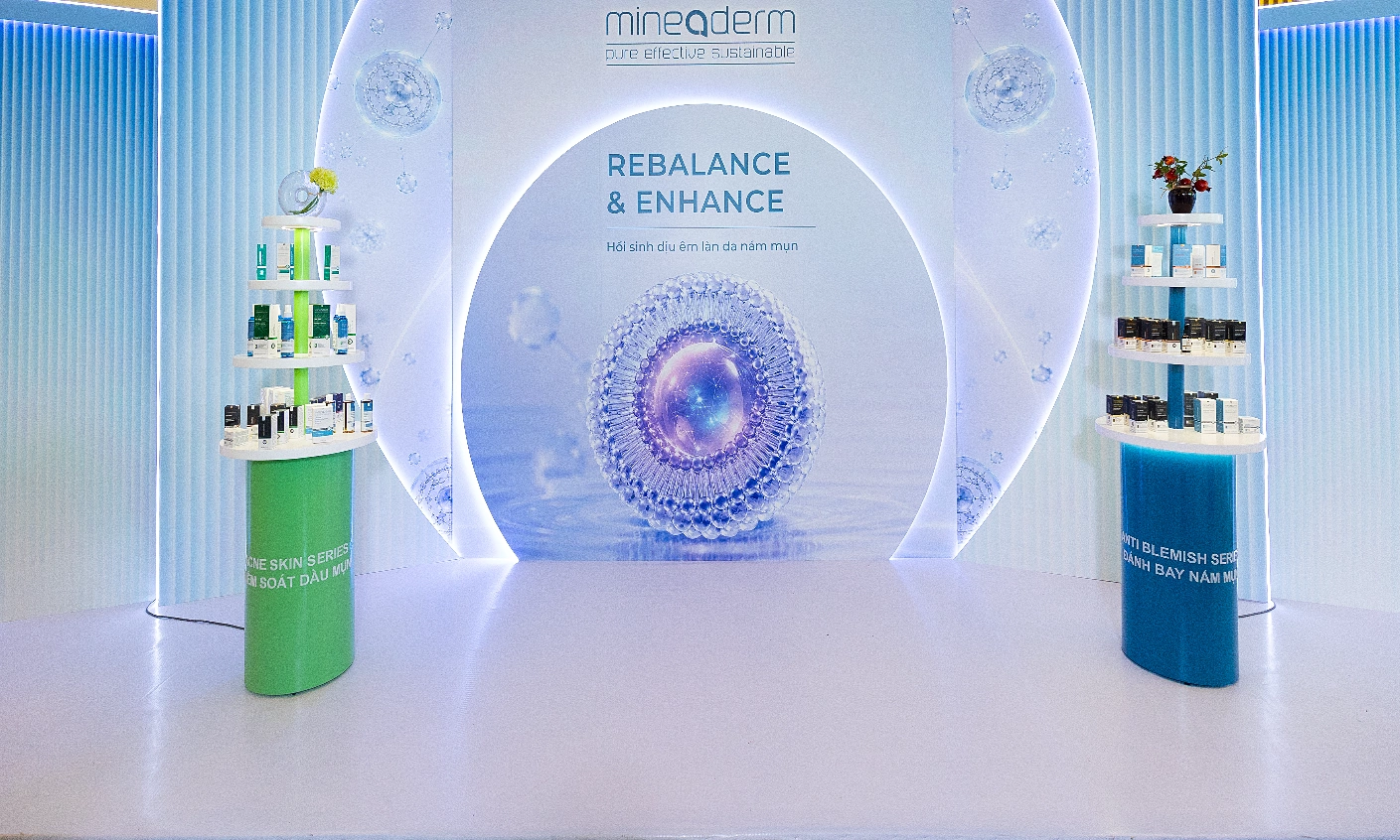 Mineaderm cosmetics introduces philosophy of intensive skin care