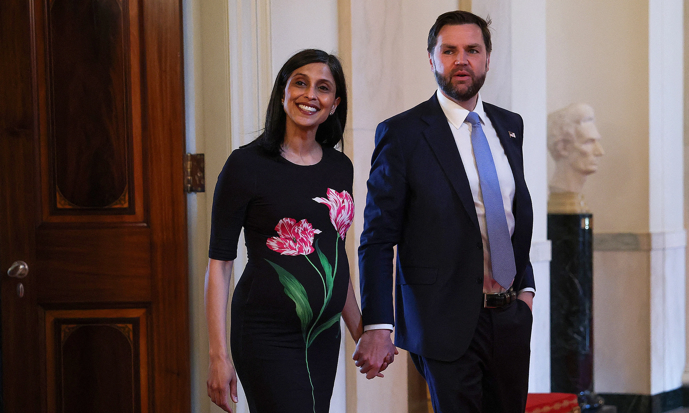 US second lady gives birth to fourth child