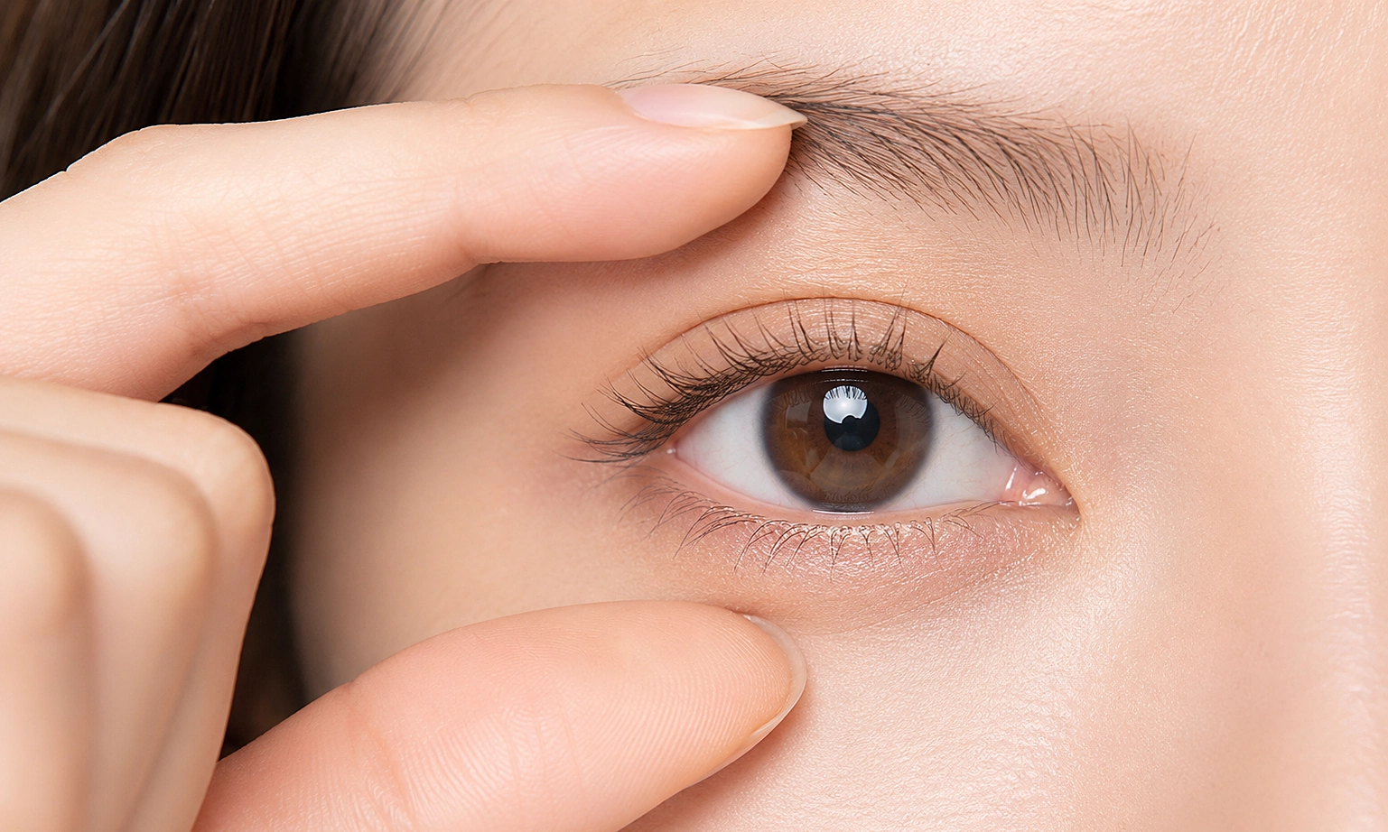 What does sharp eye pain signal?