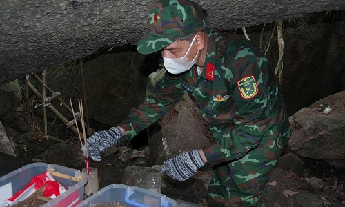 Two more fallen soldiers' remains found at Da Sap cave