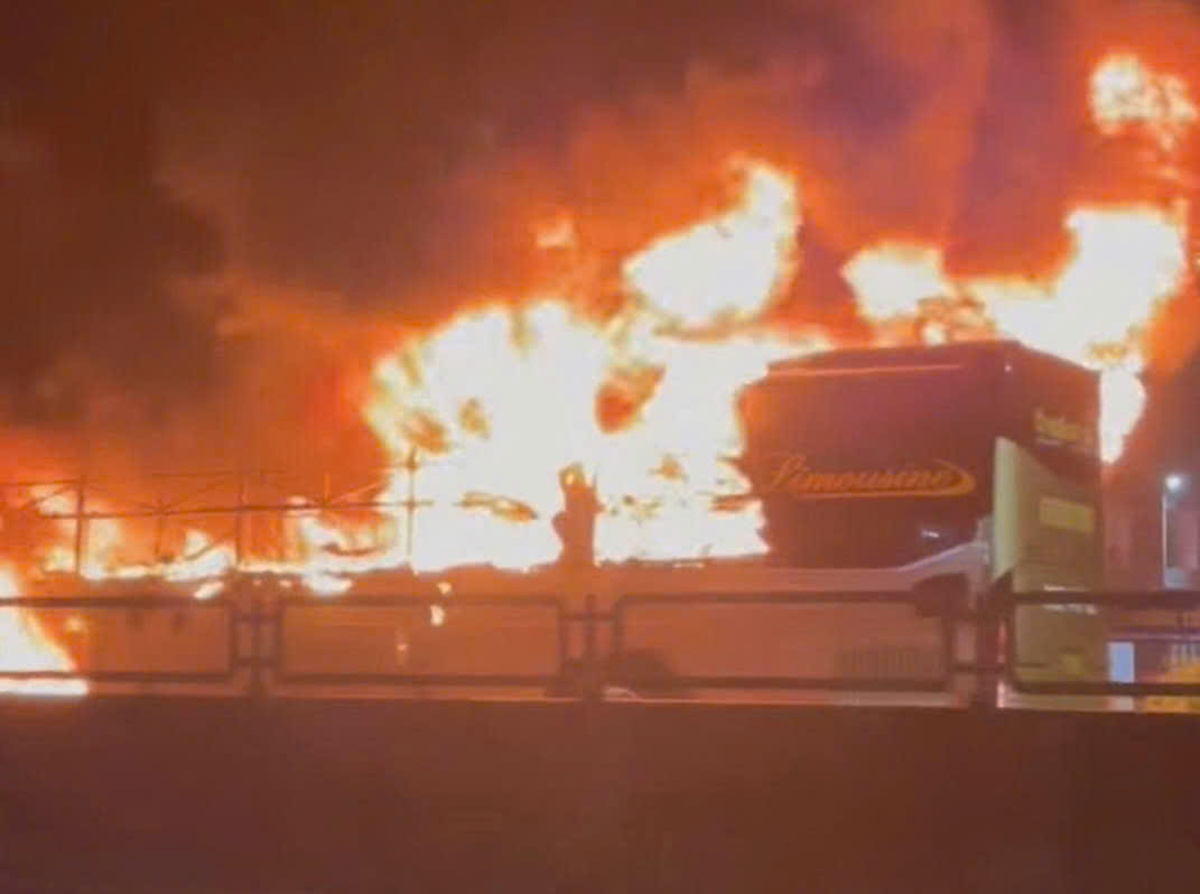 Driver's testimony in passenger bus accident causing seven deaths