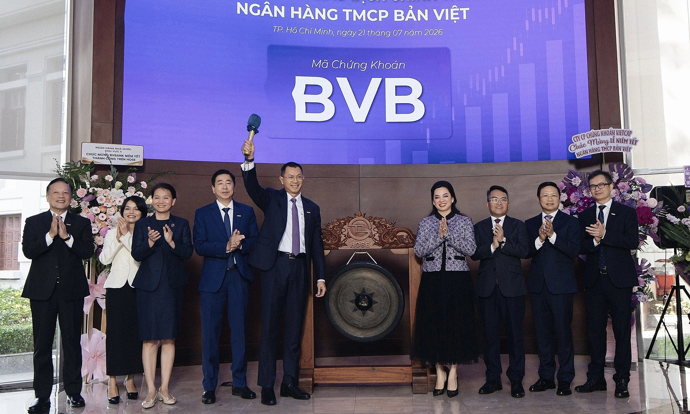 Over 640 million Ban Viet Bank shares debut on HoSE