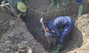 Finding the remains of a female guerrilla after 57 years