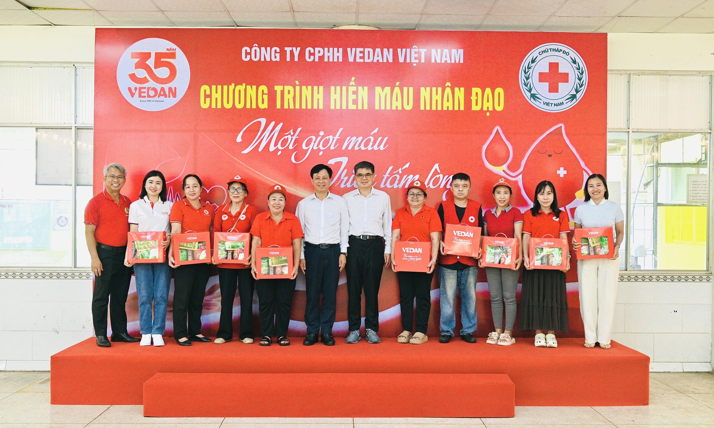200 Vedan Vietnam employees participate in blood donation drive