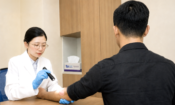 Skin condition linked to immune system disorder