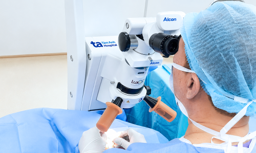 Surgery corrects congenital strabismus in teenager