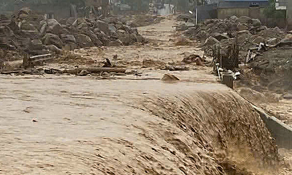 Floods return to Muong Than