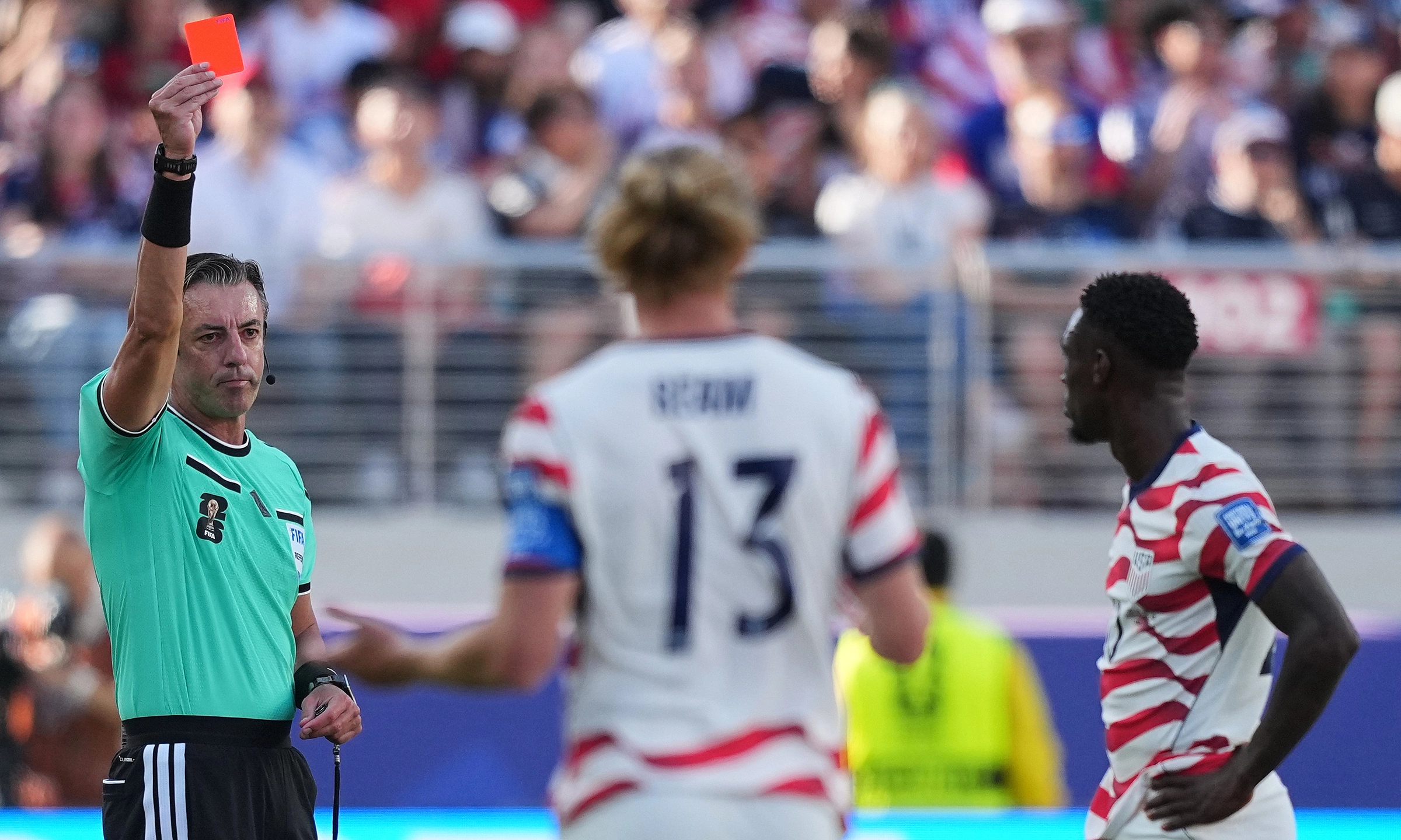 Balogun's card reversal flagged as unusual at World Cup 2026