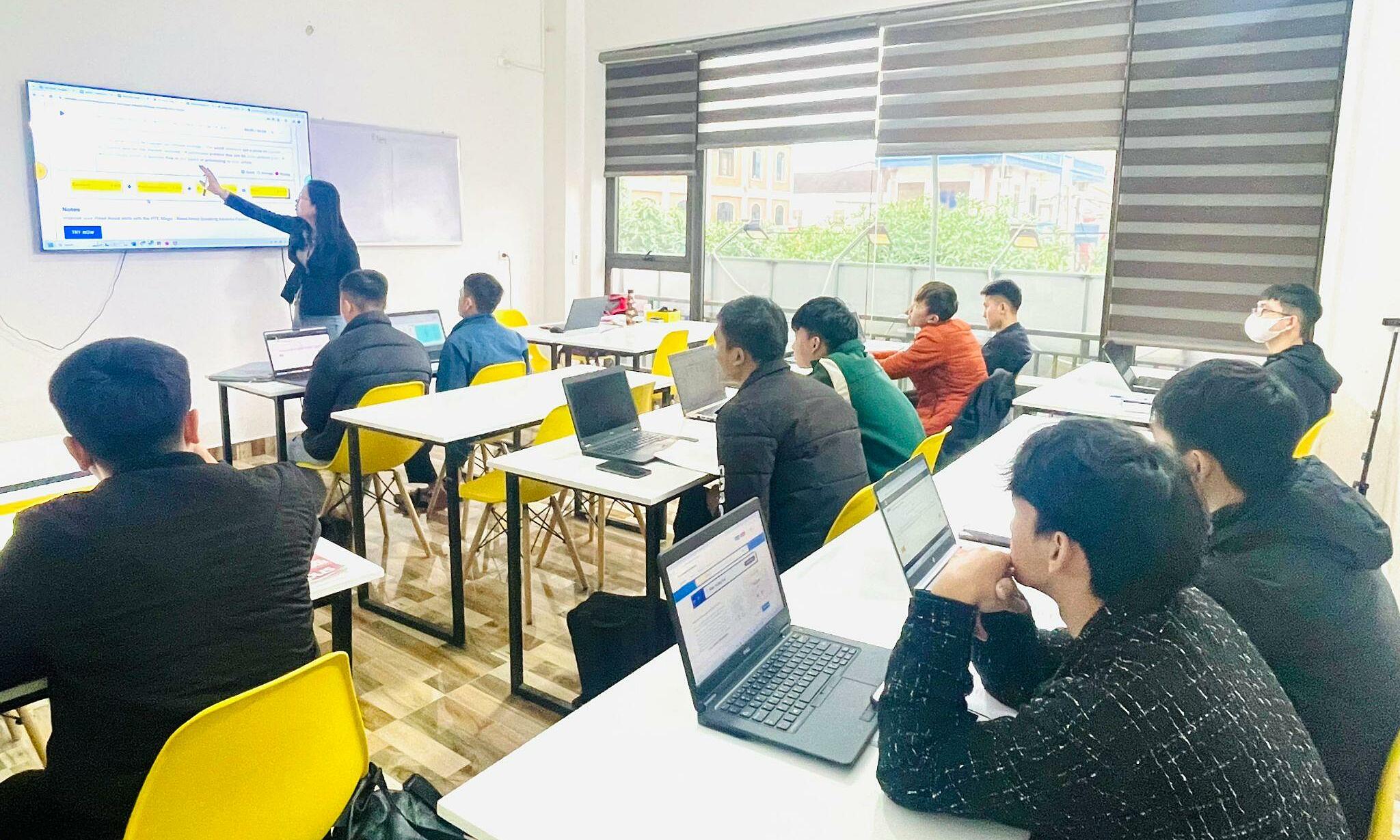 Magic English provides practical English training