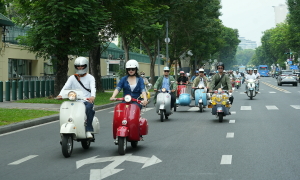 Rare vintage Vespas to gather in Vietnam