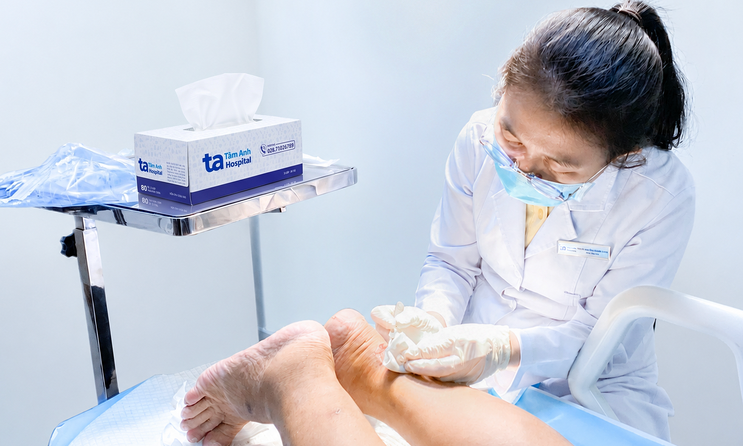 Diabetic foot tendonitis