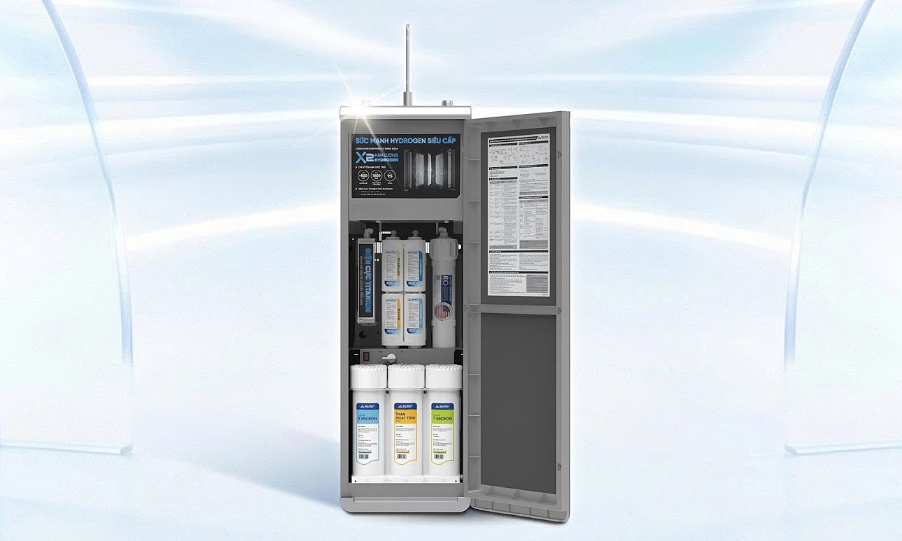 Hoa Phat water purifiers apply electrolysis with membrane technology