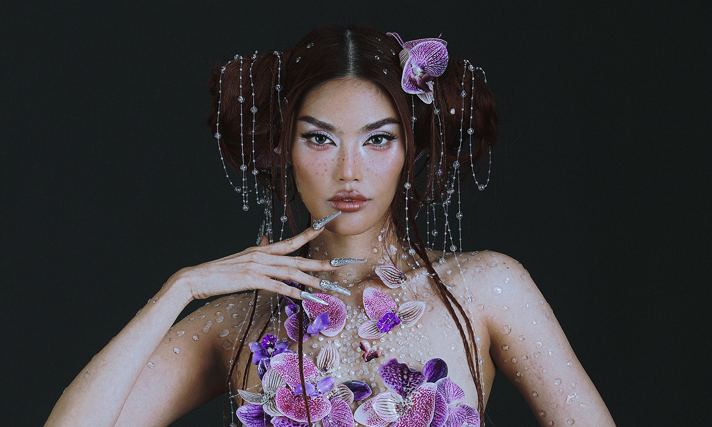 Chung Thanh Phong organizes show inspired by mutated orchids