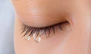 Why do your eyes water continuously even without crying?