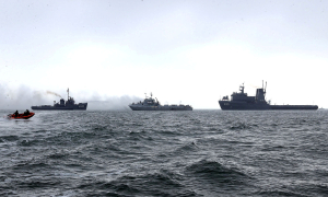 Ukraine accused of attacking Iranian cargo ship in Caspian Sea