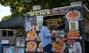 Battery-powered street vending carts in New York