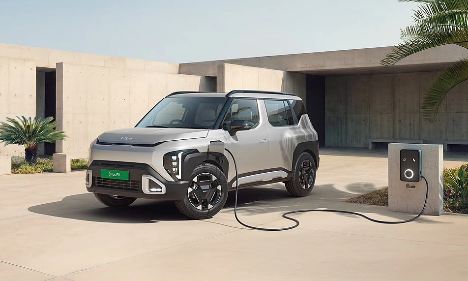 Kia Syros EV - high-riding electric vehicle priced from 14,000 USD