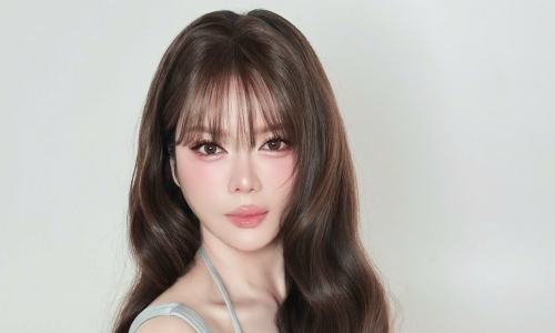 Style helps Ly Nha Ky look younger than her age