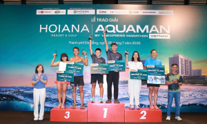 Hoiana Aquaman awards nearly 300 million dong in prizes