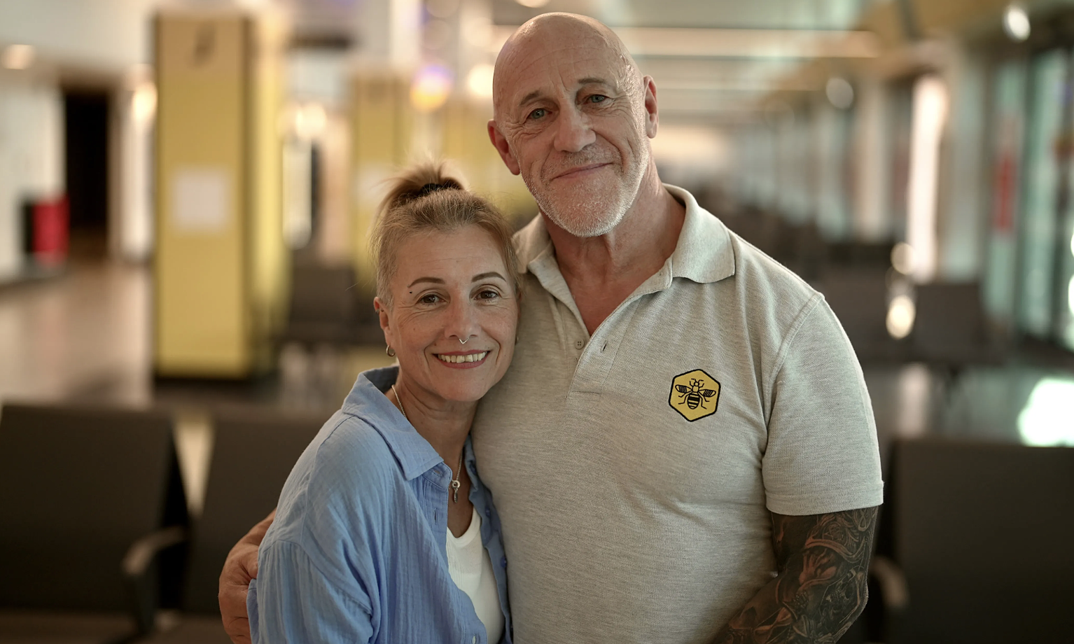 Recognizing a biological sister after two years as colleagues