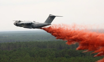 France deploys A400M transport aircraft for first time to combat 'catastrophic' wildfires