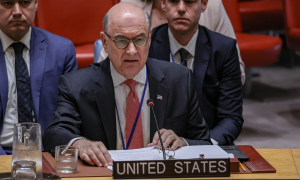 US walks out of Security Council meeting over disagreement with France