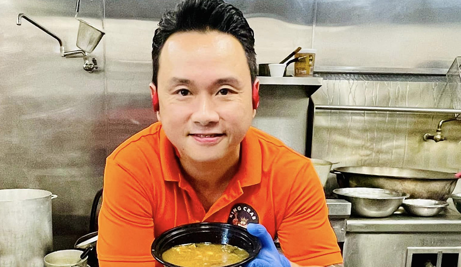 Han Thai Tu sells food online to make a living in the US