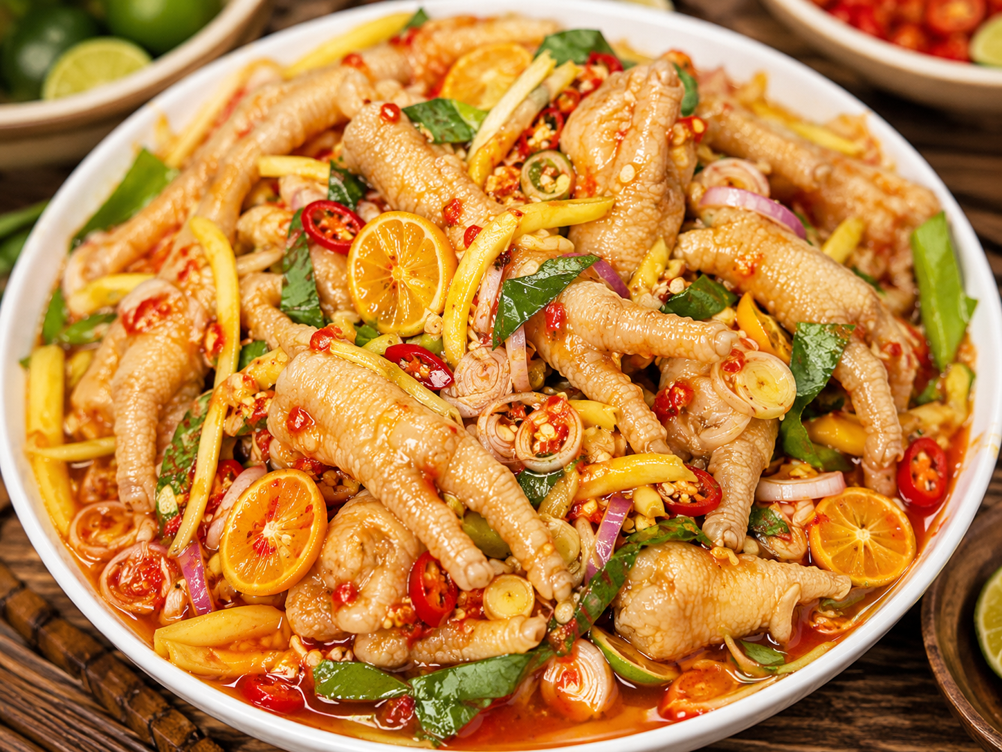 Tips for making Thai-style chicken feet