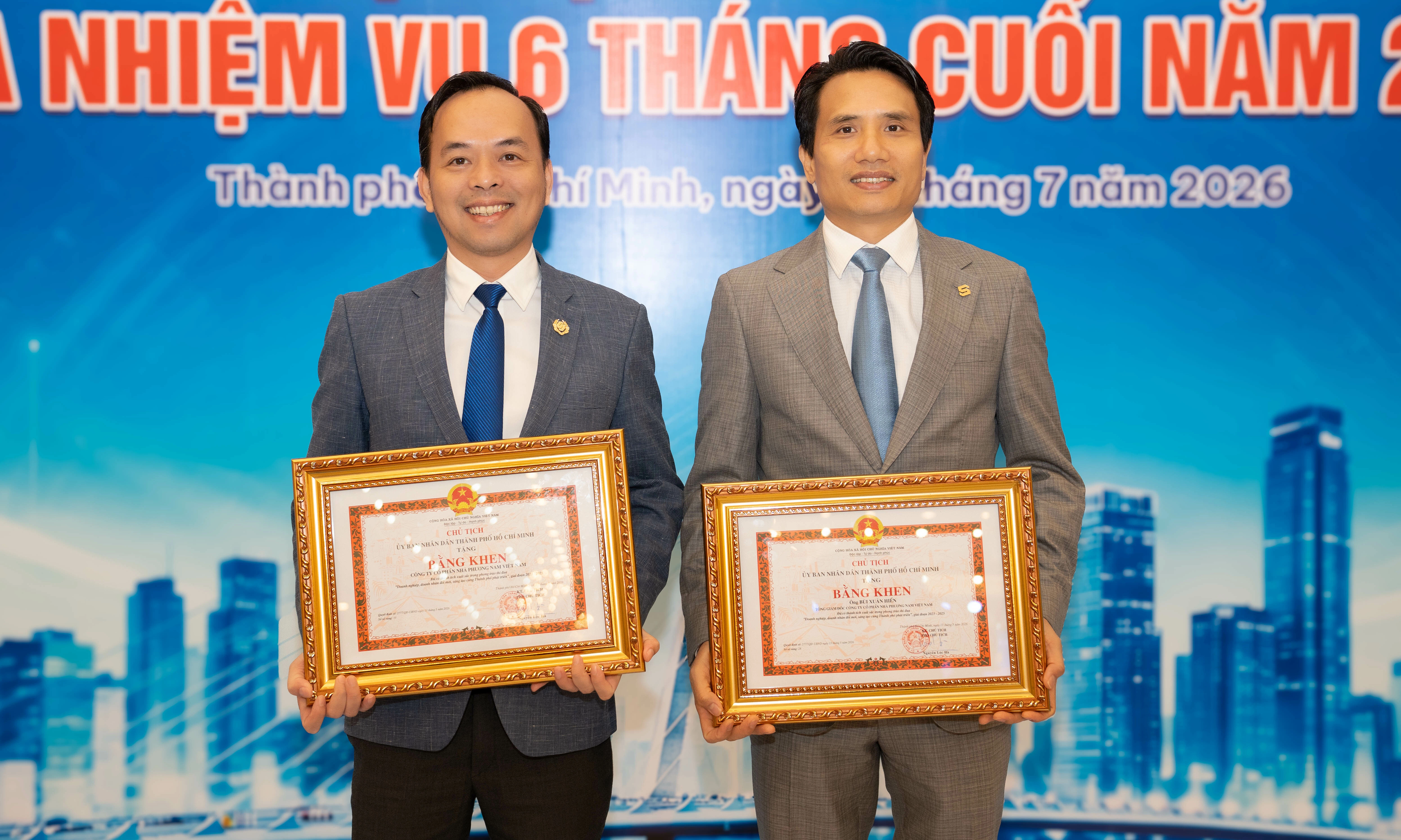 Southern Group receives commendation from Ho Chi Minh City People's Committee