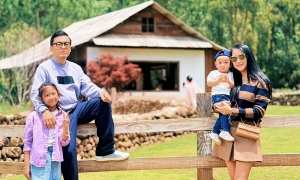 Lam Truong balances family life
