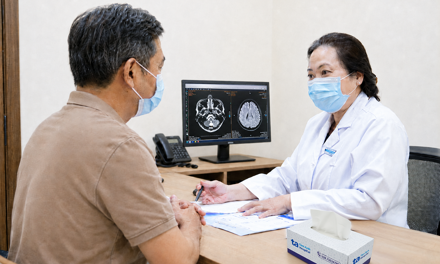 Thought it was vestibular disorder, turned out to be a fluid cyst in the brain