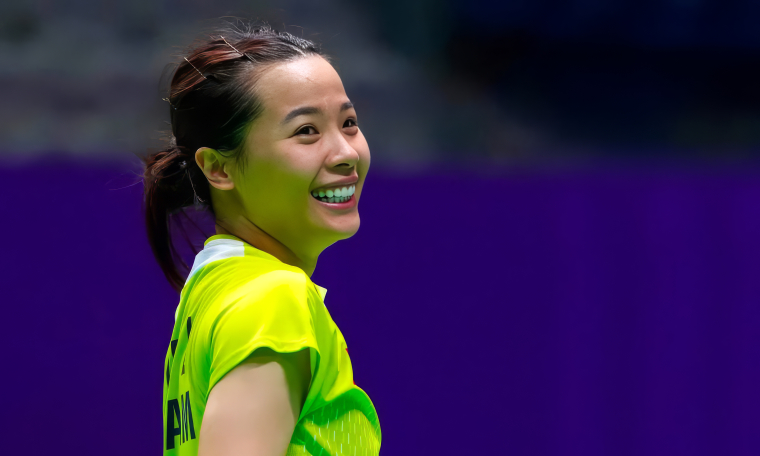 Thuy Linh rallies into Taiwan Open quarterfinals