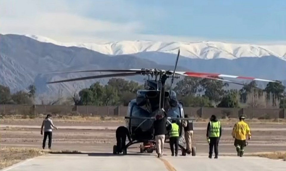 Helicopter crashes in Argentina, 7 dead