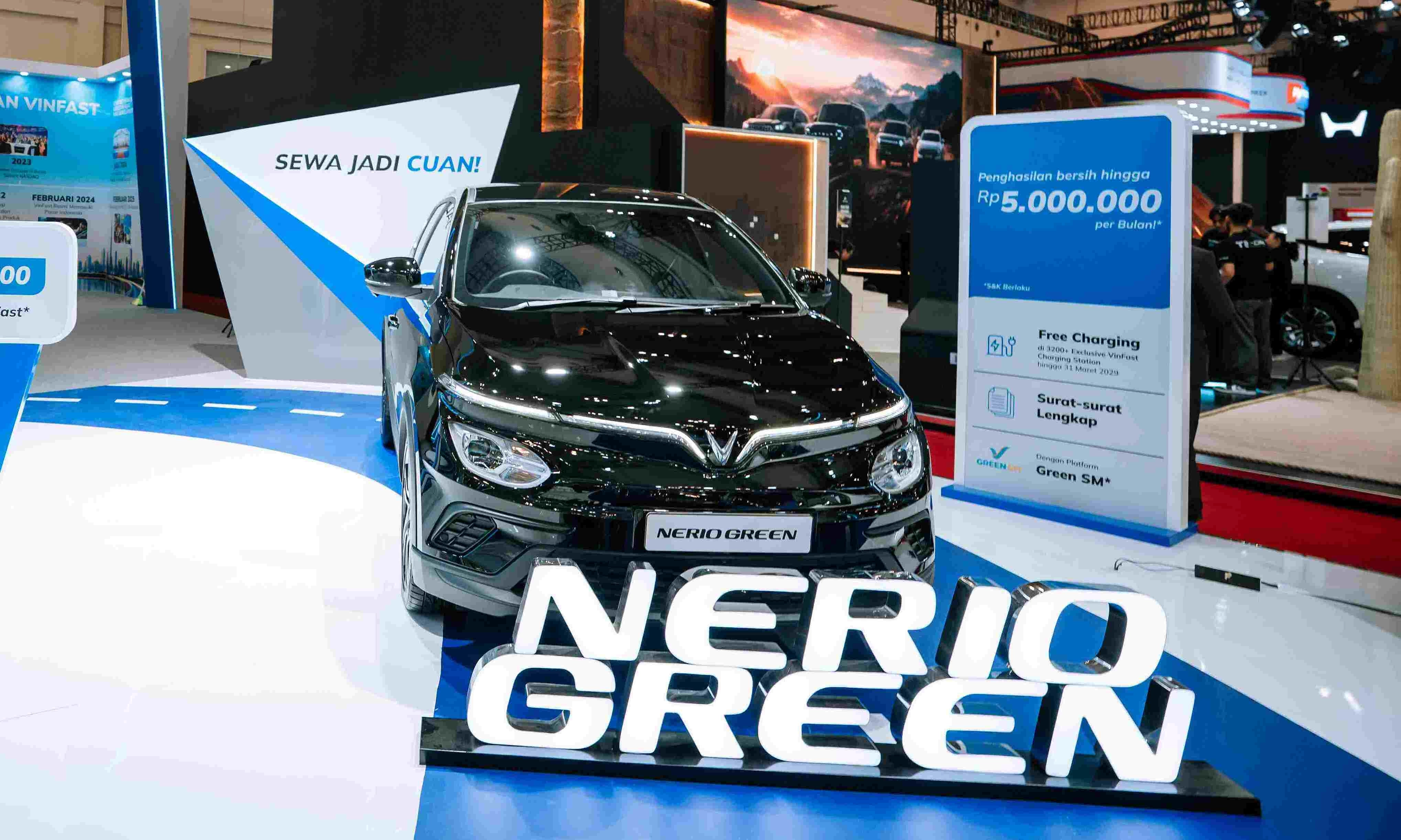 VinFast brings electric vehicle lineup to Indonesia auto show