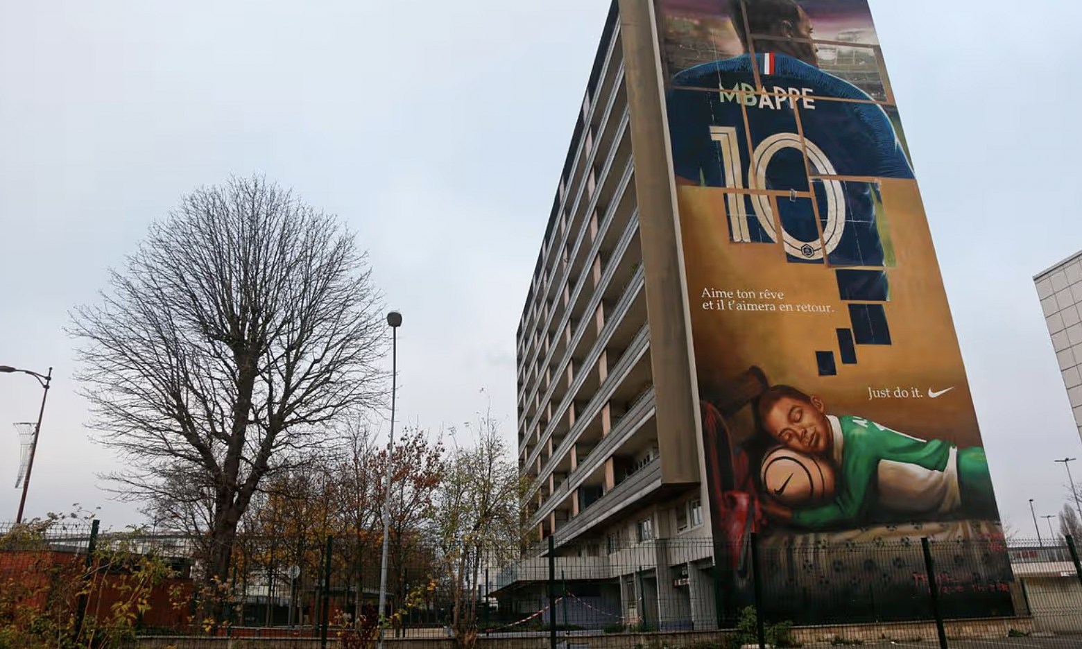 Kylian Mbappe's childhood in a disadvantaged neighborhood