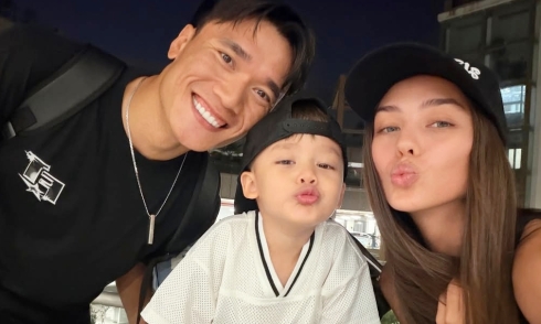 Bui Tien Dung's son gains popularity on reality show