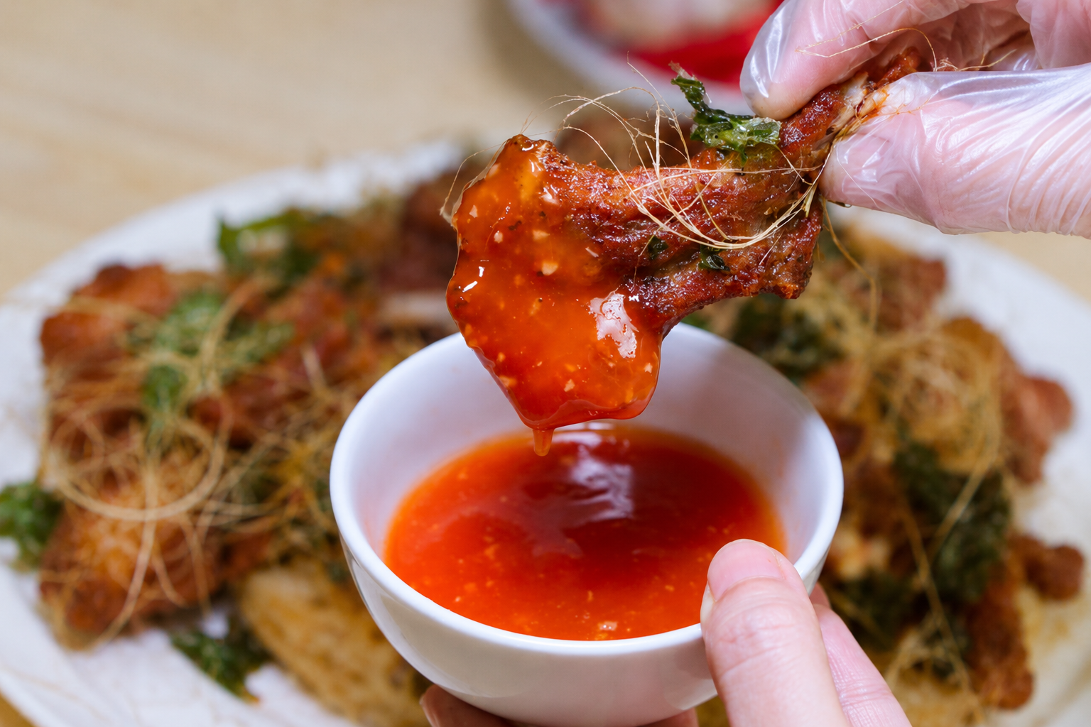 How to make lemongrass and wild betel leaf fried ribs