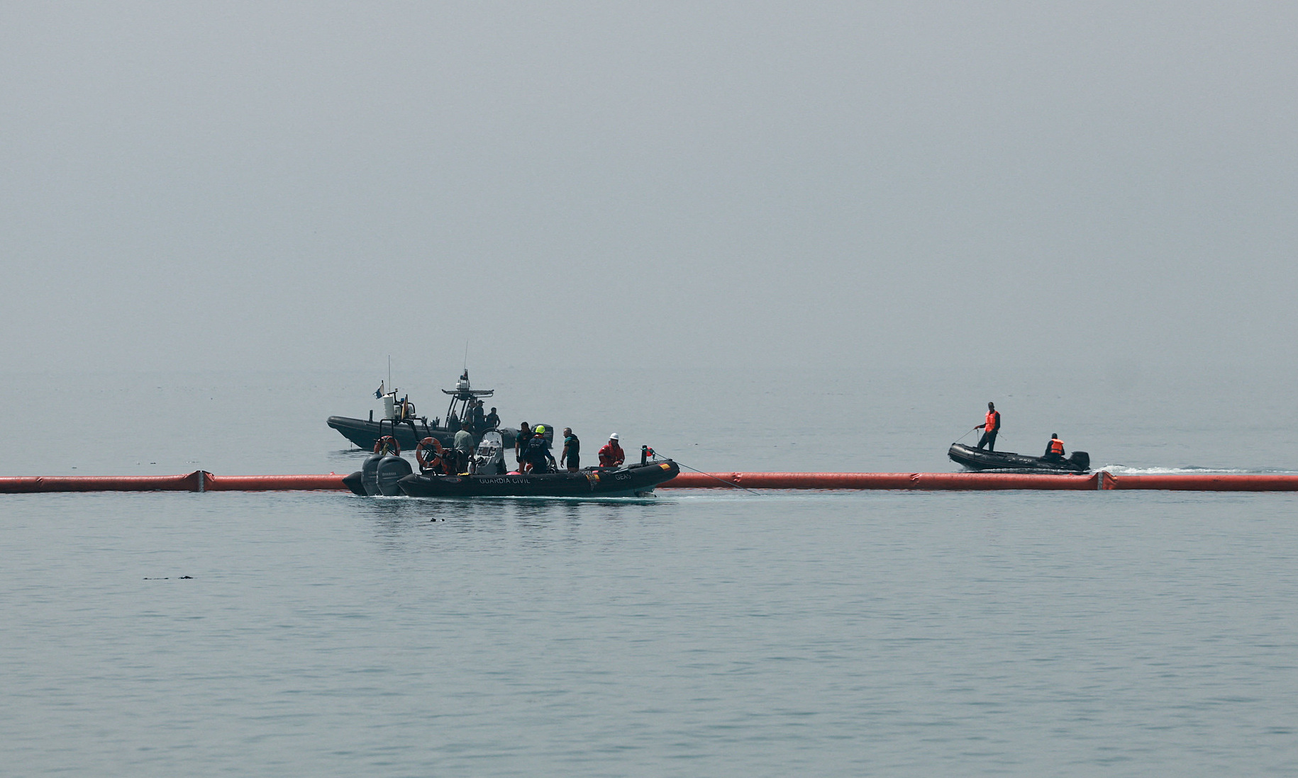 Spain installs sea barrier to block border crossers