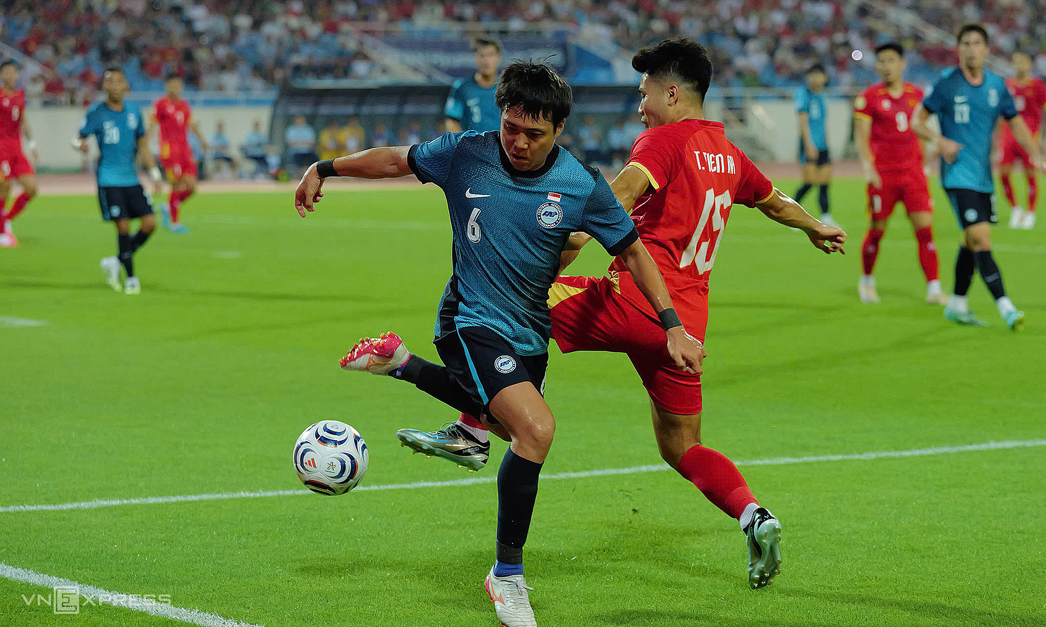 Singaporean player reacts to being called "lucky" in Vietnam draw